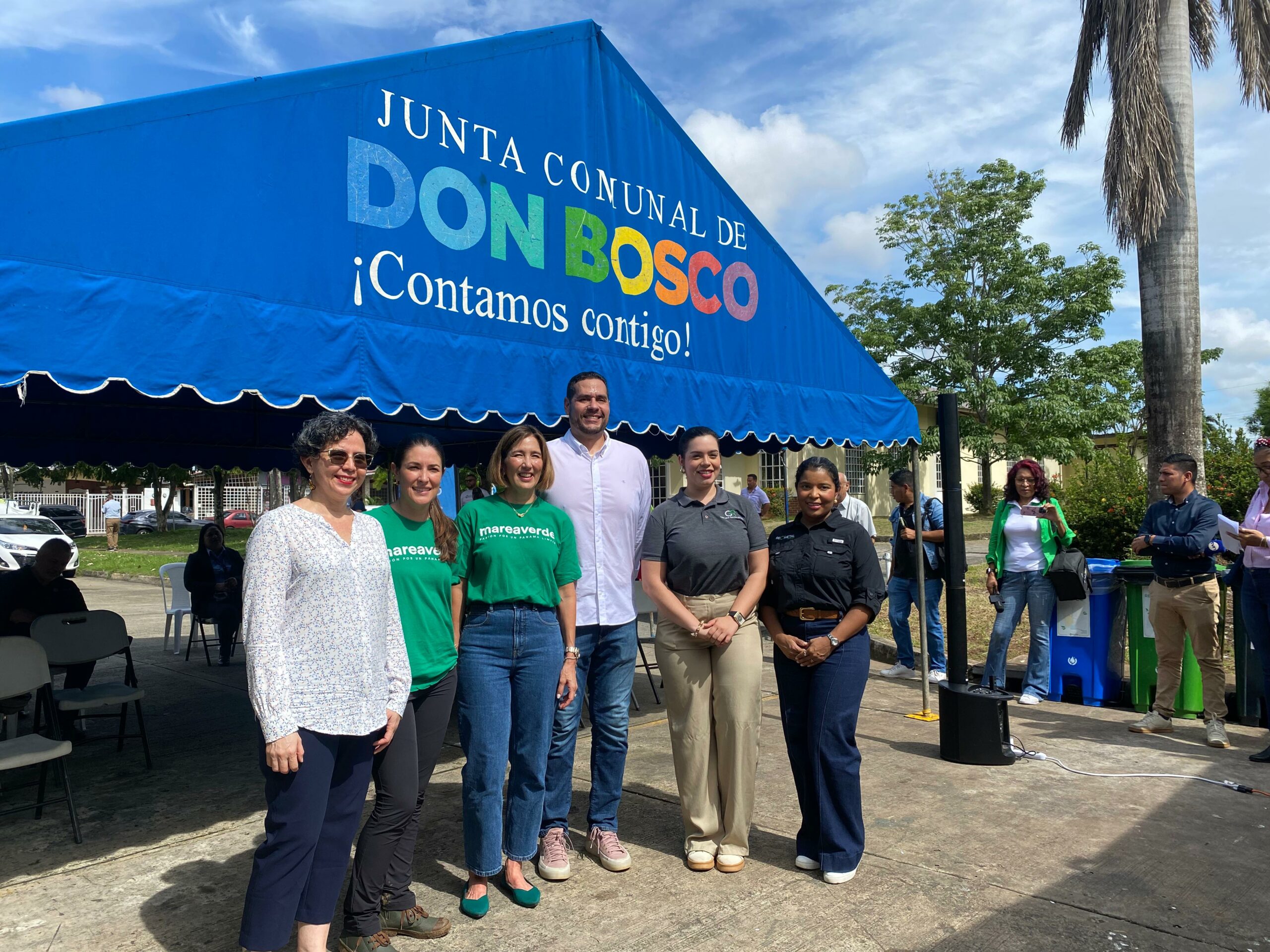 Imagem de noticia: Marea Verde Panamá y Junta Comunal de Don Bosco renuevan el compromiso con el reciclaje inclusivo a través del proyecto RECICLETAS