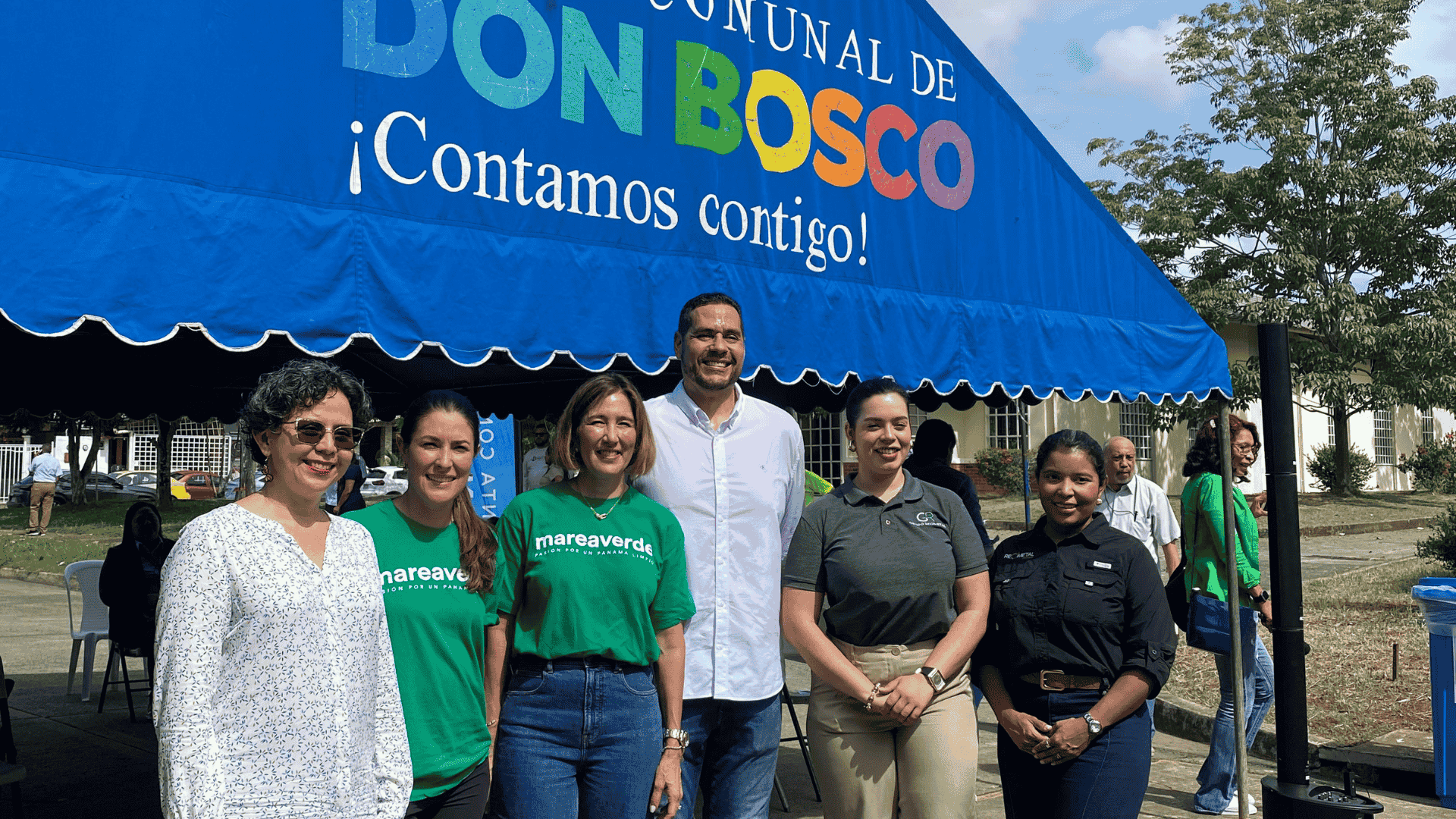 Imagem de noticia: Marea Verde Panamá y Junta Comunal de Don Bosco renuevan el compromiso con el reciclaje inclusivo a través del proyecto RECICLETAS